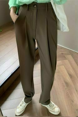 aesthetic clothes style & 8211 dark academia elegant office style pants 2092