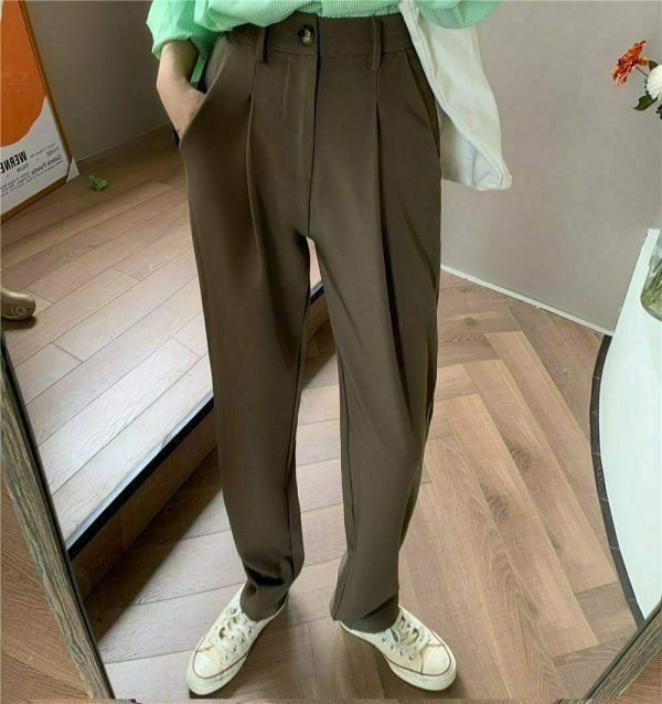 aesthetic clothes style & 8211 dark academia elegant office style pants 5753