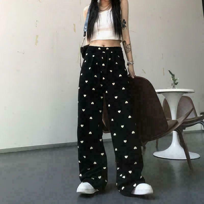 aesthetic clothes style & 8211 harajuku casual loose black pants 7228