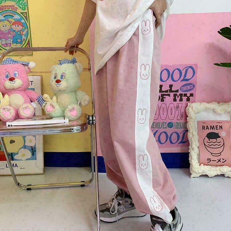 aesthetic clothes style & 8211 kawaii pink cute pants 7910