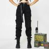 aesthetic clothes style & 8211 loose wide pants at high waist with pockets 5579