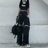 aesthetic clothes style & 8211 punk black cargo pants 7969