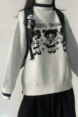 aesthetic fashion trending & 8211 kawaii cute girl pullover 7251