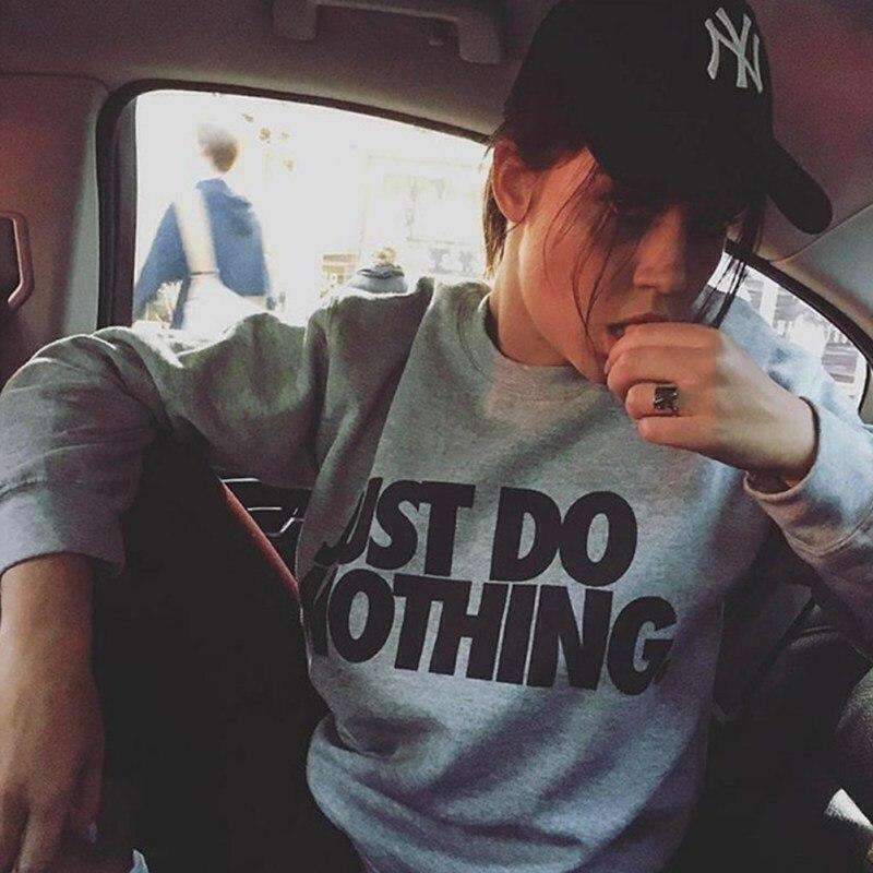 aesthetic style trend & 8211 just do nothing sweatshirt 1086