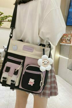 back to school & 8211 backpacks for school teens girls boys women men & 8211 lovely multi pocket girls school shoulder bag teenage girl messenger bag women large tote bags student college crossbody bags