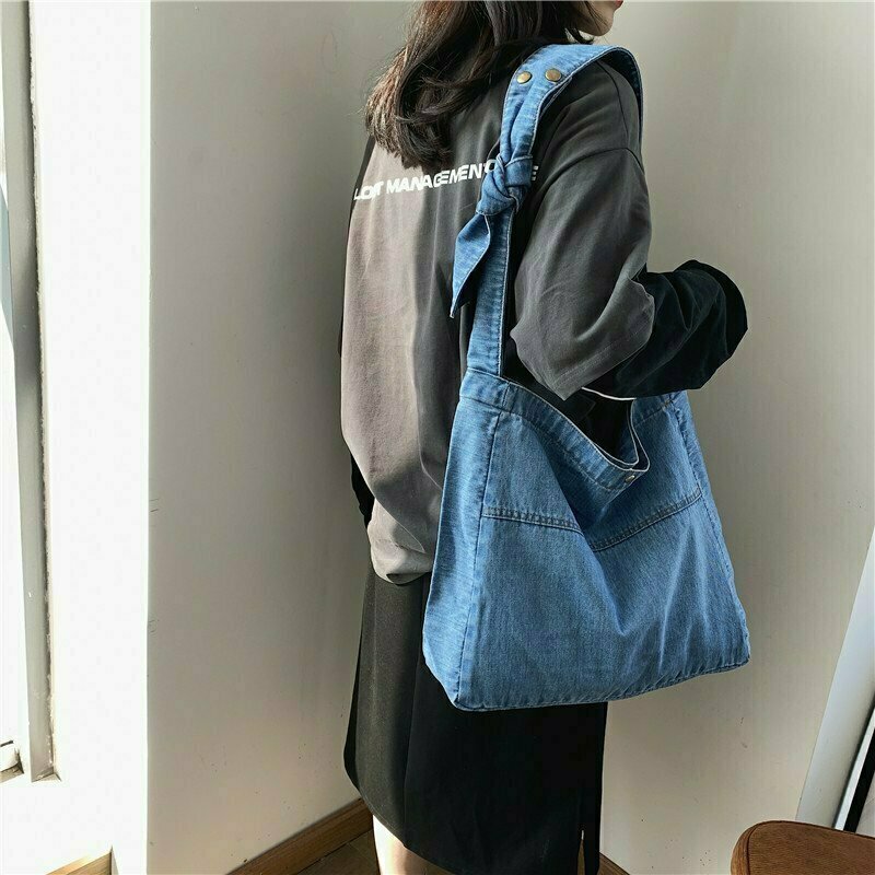 backpacks for school teens girls boys women men & 8211 new vintage denim shoulder bags women simple jeans blue handbag large capacity fashion women& 8217s tote messenger shopping bag 1122