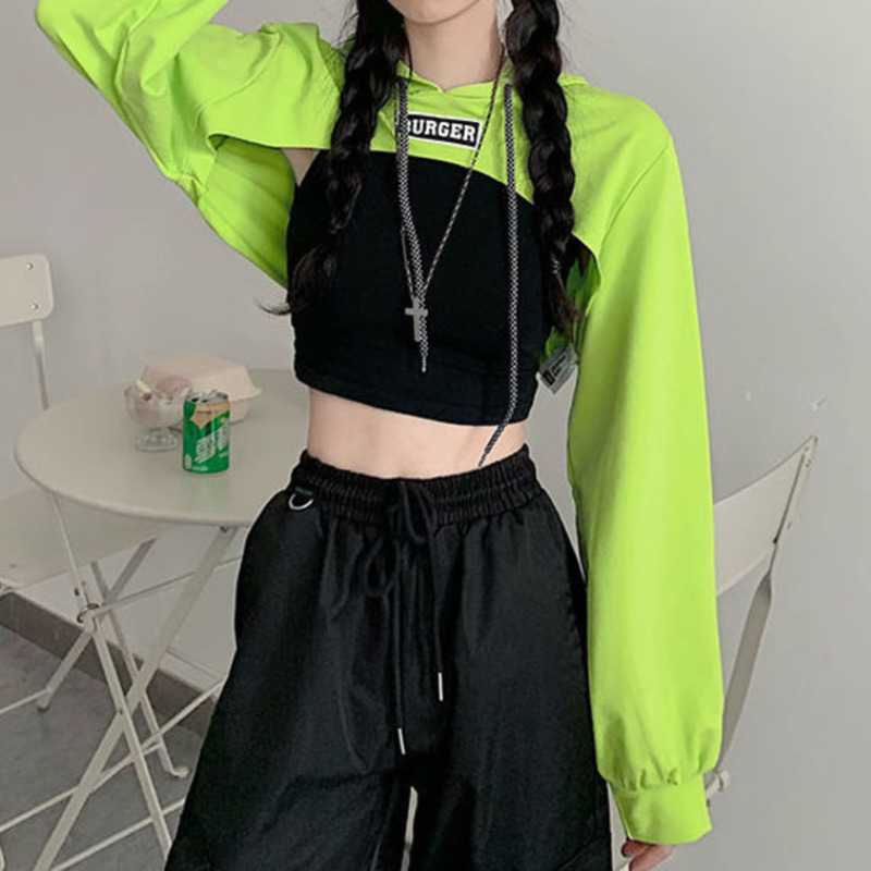 crop tops gothic punk y2k street tee long sleeve shirt for women baby tee female summer top t shirt harajuku vintage tshirt 4797