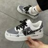 fashion game print female sneakers casual patchwork vulcanize shoes 8535