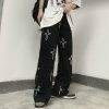 goth grunge wide leg pants & 8211 y2k aesthetic fashion 5594