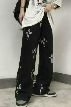 goth grunge wide leg pants & 8211 y2k aesthetic fashion 7579