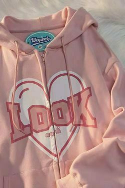 pink letter graphic harajuku hoodie & 8211 y2k aesthetic 6851