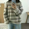 soft girl striped sweater  vintage indie clothes 3775