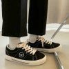 trending aesthetic style & 8211 casual cute black sneakers 4057