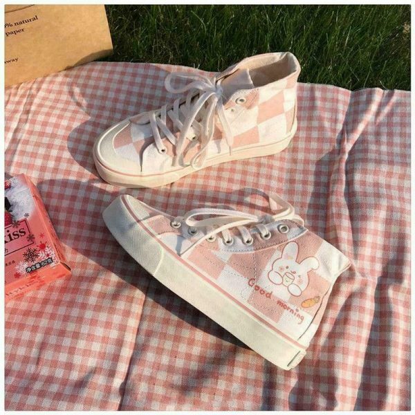 trending aesthetic style & 8211 pink cute kawaii sneakers 1193