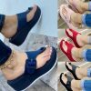 women& 8217s platform wedge sandals & 8211 summer casual fashion flip flops 8036