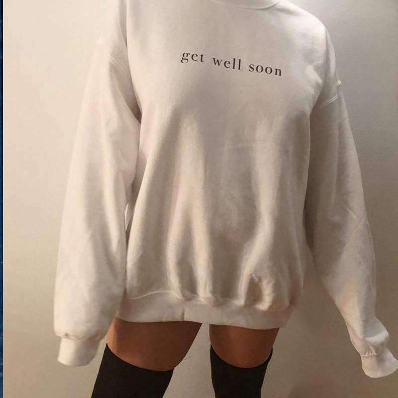 y2k aesthetic outfits & 8211 aesthetic hoodie & 8211 get well soon sweatshirt 1688