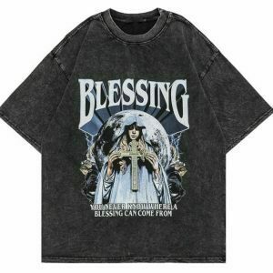 y2k blessing t shirt & 8211 stylish graphic print tee for fashion enthusiasts 2023