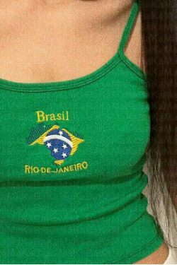 y2k brazil soccer jersey crop top 5424