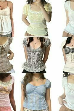 y2k lace trim crop top & 8211 retro aesthetic vintage clothes 8252