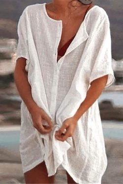 beach womens swimsuit cover up swimwear tunic dress  a casual mini beachwear affair for your radiant summer escapade mzhut