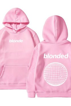 blonde hoodie streetwear hoodie blonded hoodie y2k hoodie aesthetic sweatshirt words on back hoodie music hoodie gifts for friends mkpzv