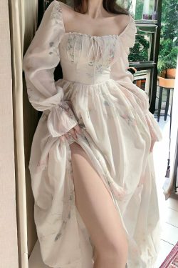 corset tulle fairy dress french summer chiffon romantic dress floral dress korean fashion lolita dress yd5k8