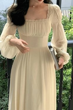 ethereal fairy tale  corseted milkmaid ballet chiffon cottage dreams in long sleeved spring poetry vwao3