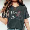 i am 29 plus middle finger comfort colors shirt personalized birthday gifts i am 39 plus shirt custom middle finger birthday tee ls849 f6h4b