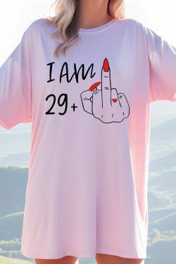 i am 29 plus middle finger comfort colors shirt personalized birthday gifts i am 39 plus shirt custom middle finger birthday tee ls849 i4m7w