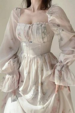 milkmaid cottagecore dress renaissance dress renaissance fairycore dress cottagecore wedding guest dress g5hhr