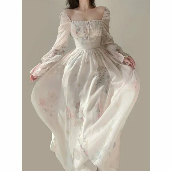 milkmaid cottagecore dress renaissance dress renaissance fairycore dress cottagecore wedding guest dress rtv7j