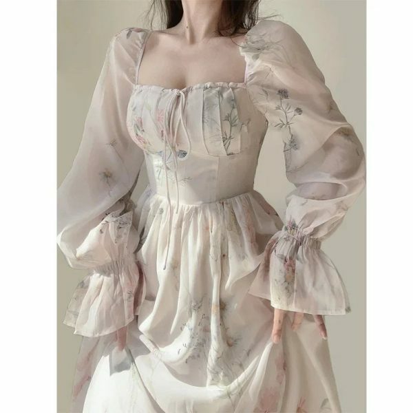 milkmaid cottagecore dress renaissance dress renaissance fairycore dress cottagecore wedding guest dress s7mrd