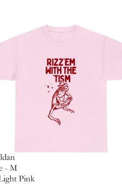 rizz em with the tism shirt frog raccoon graphic shirt autism awareness frog meme tee relaxed soft cotton shirt funny frog shirt 1fino