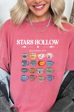 stars hollow comfort colors shirt lukes coffee mug shirt founded 1779 vintage style stars hollow shirt lukes diner shirt ls789 ihwqi