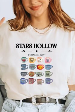 stars hollow comfort colors shirt lukes coffee mug shirt founded 1779 vintage style stars hollow shirt lukes diner shirt ls789 jg2n0