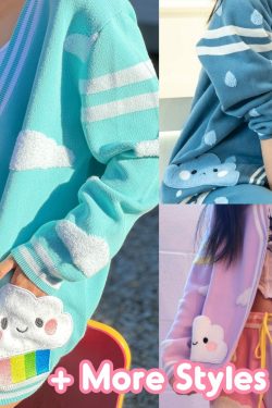 sweater weather cardigans cloud cardigan cute cardigan kawaii apparel please read description is616