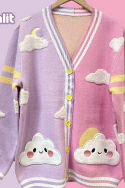 sweater weather cardigans cloud cardigan cute cardigan kawaii apparel please read description kq6hu