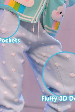 sweater weather sweatpants cloud sweatpants cute sweatpants kawaii apparel please read description w62vz