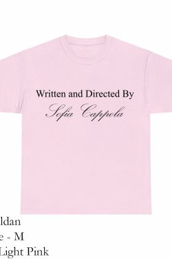 trendy fitted tee clean girl aesthetic written and directed by sofia coppola film director coquette unisex heavy cotton tee y2k tee uzgmv